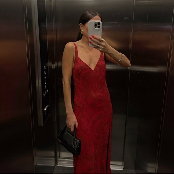 SHOW ME YOUR MUMU Anderson Maxi Dress In Dark Romance - Picture 5 of 10